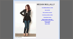 Desktop Screenshot of meganmullally.net